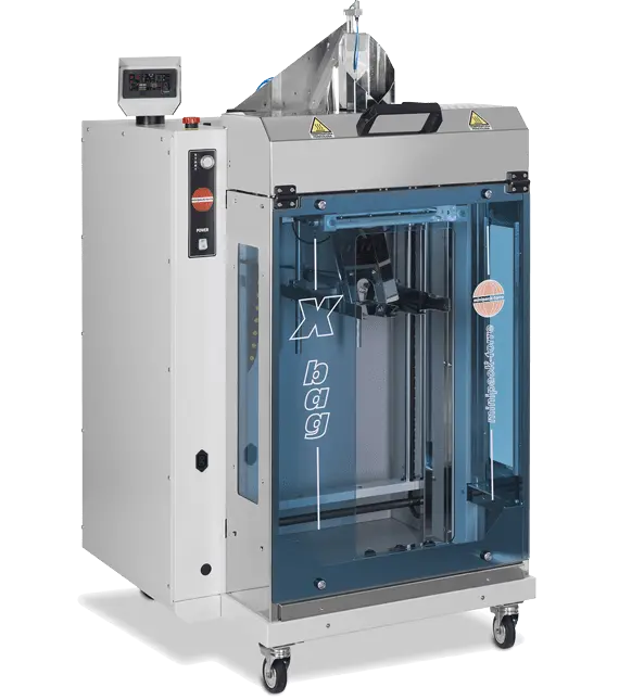 Вертикальный упаковщик X-BAG EVO с толкателем