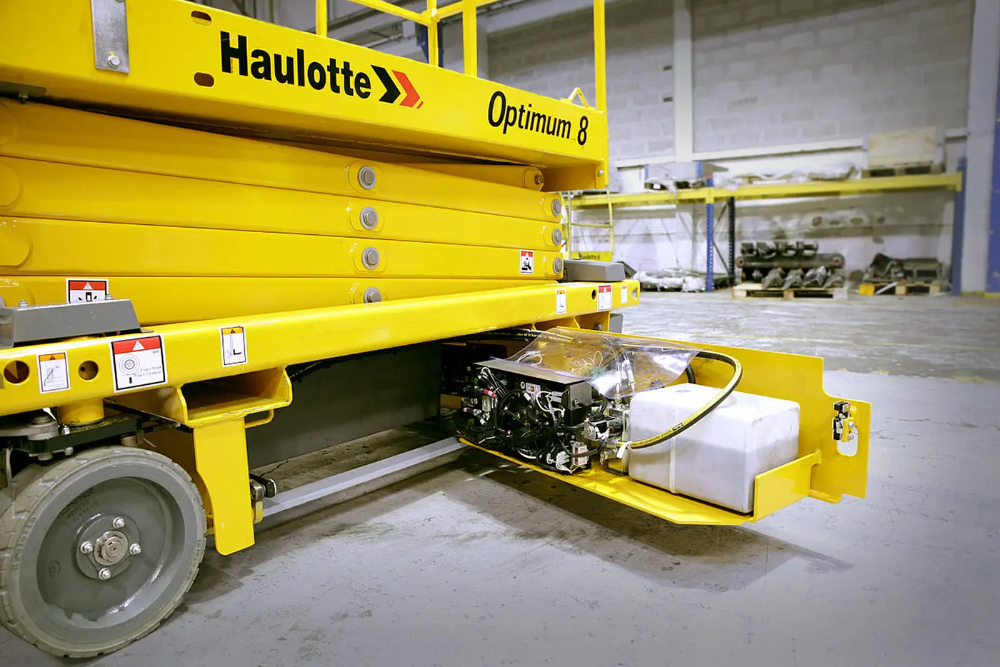 Самоходный ножничный электрический подъемник Haulotte Optimum 8 AC