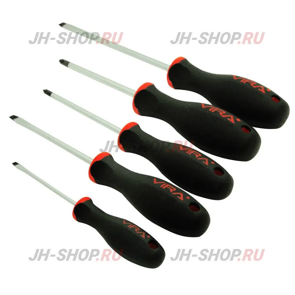 Набор отверток PH+SL 5 шт. VIRA RAGE