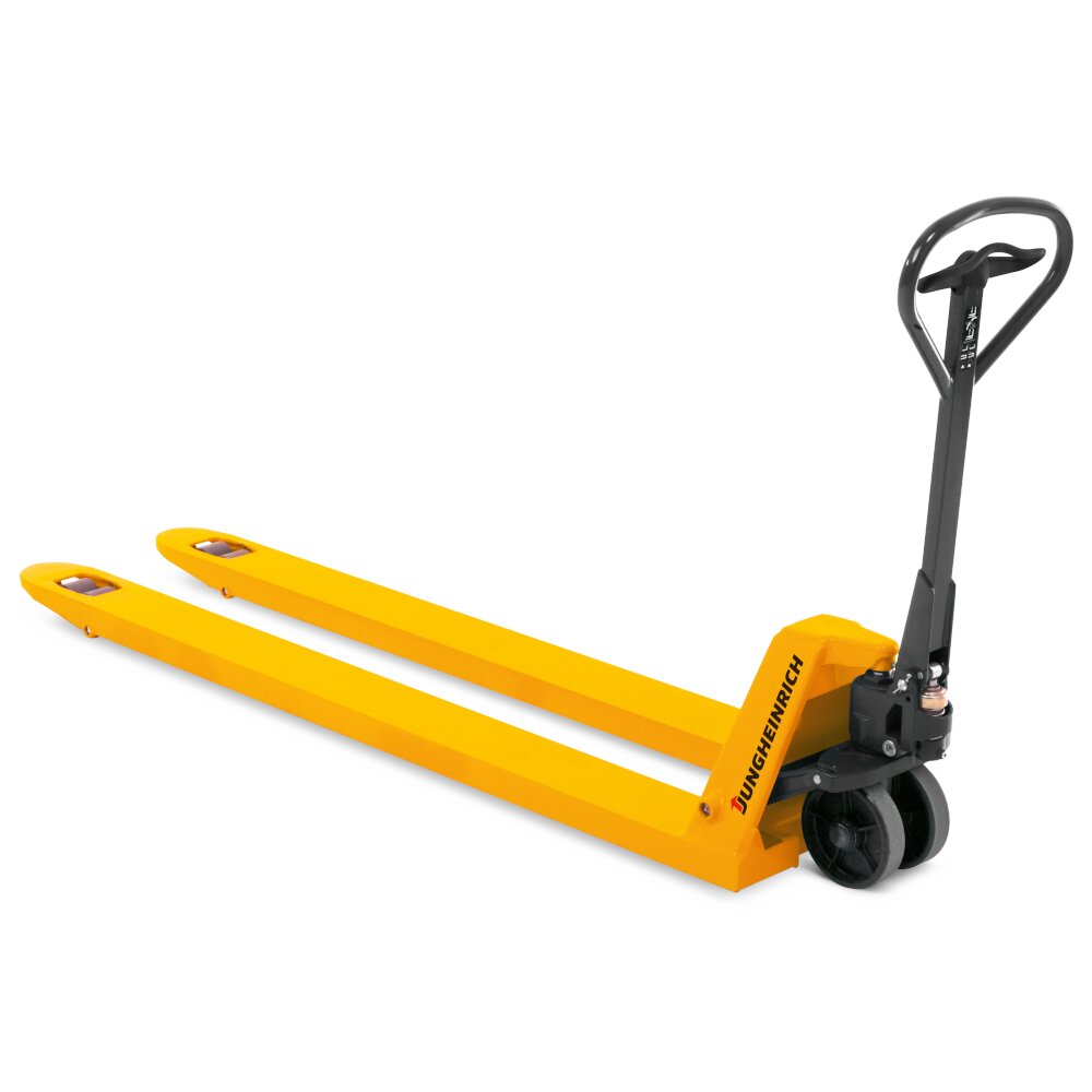 Гидравлическая тележка (рохля) Jungheinrich AM 30 V-BV, 3000 кг, 1220х550 мм, с полиуретановыми колесами