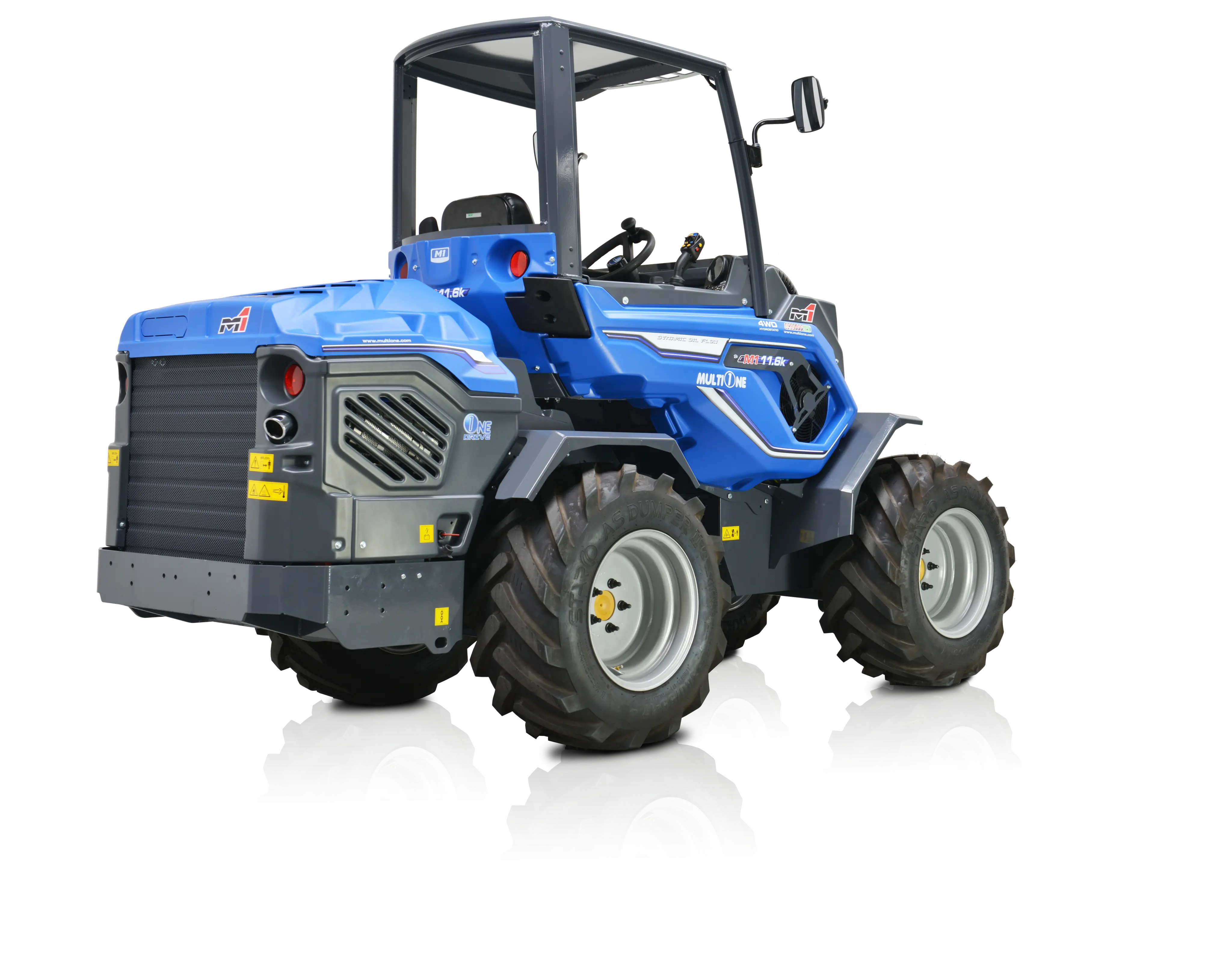 Шарнирно-сочлененный мини-погрузчик MULTIONE 11.6 K Stage IIIВ с ковшом