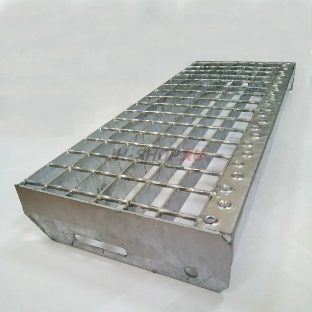 Сварные решетчатые ступени, несущая полоса 30x2 мм
