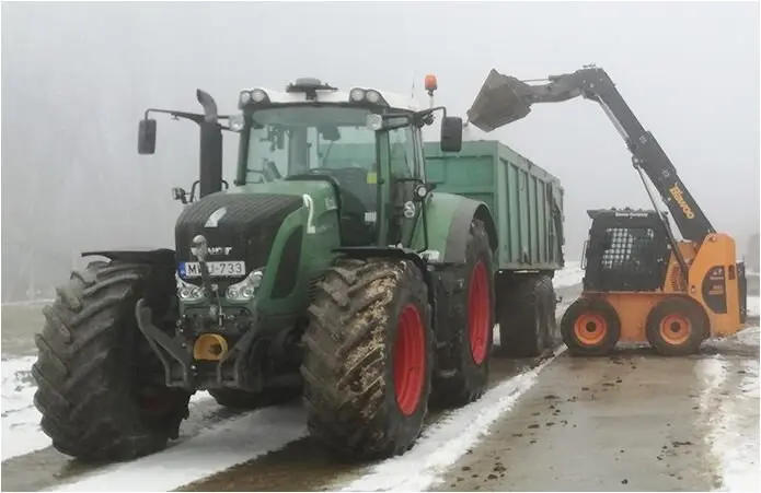 Мини-погрузчик с бортовым поворотом BAWOO BTL400 EX