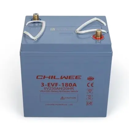 Тяговый гелевый аккумулятор CHILWEE 3-EVF-180A для подметательной машины Fiorentini SP 500 NEW картинка