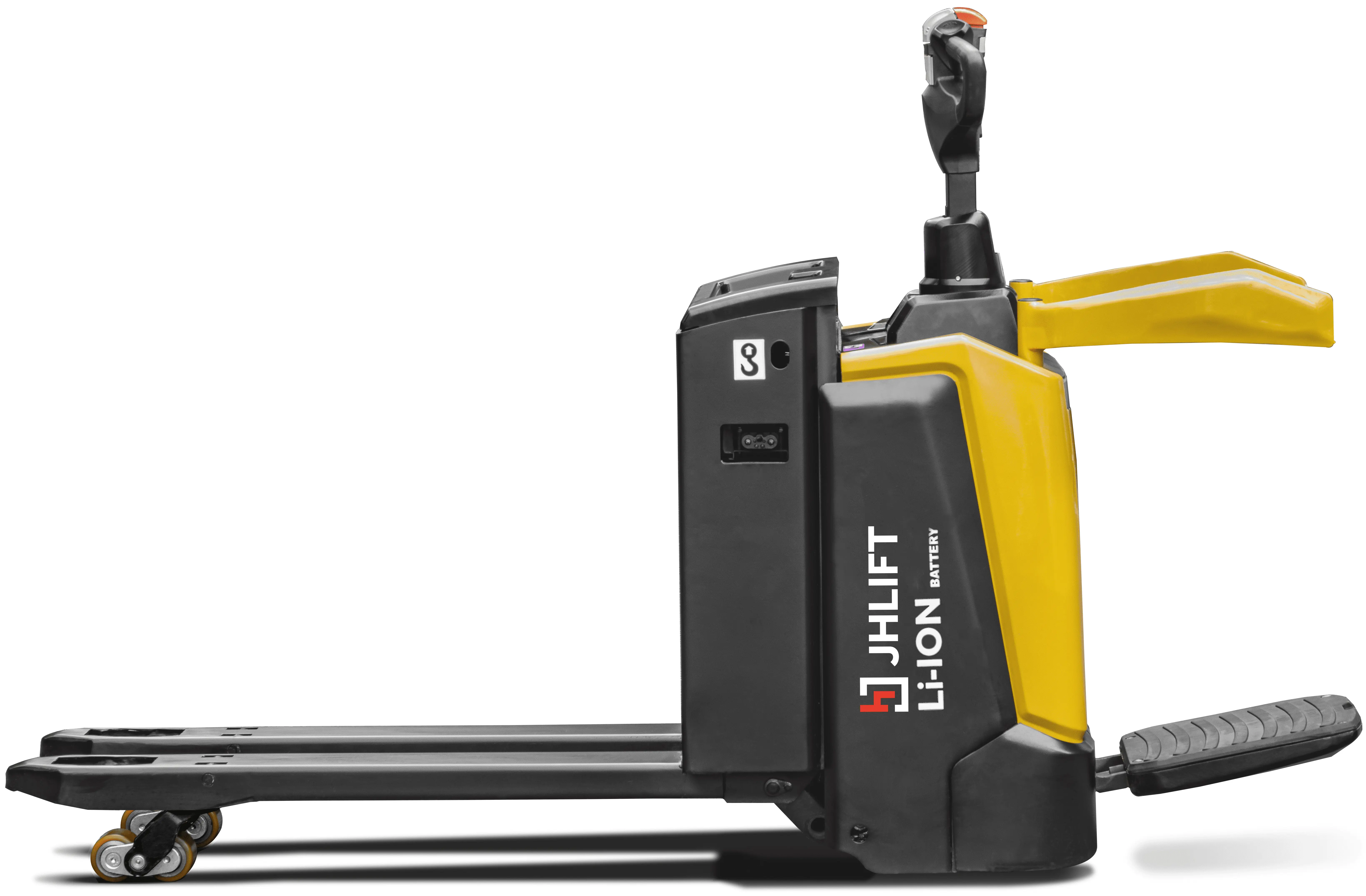 Тележка электрическая самоходная JHLIFT CBD 30X-S, с местом оператора, 3000 кг, 1150 x 540 мм, интегрированная Li-Ion батарея