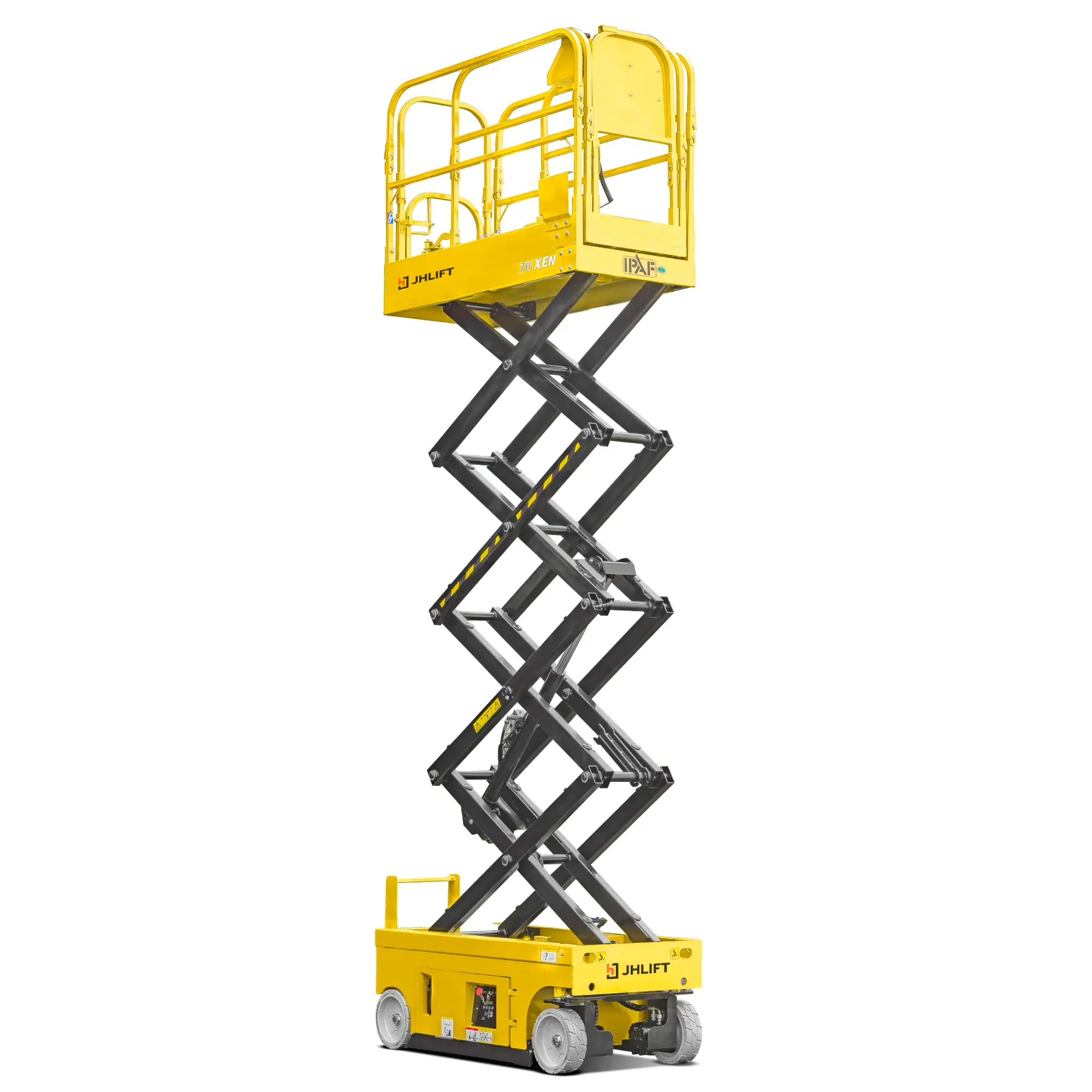 Электрический ножничный подъемник JHLIFT 78XEN, р/в 7800 мм, г/п 230 кг