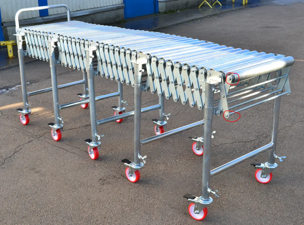 Раздвижные рольганги