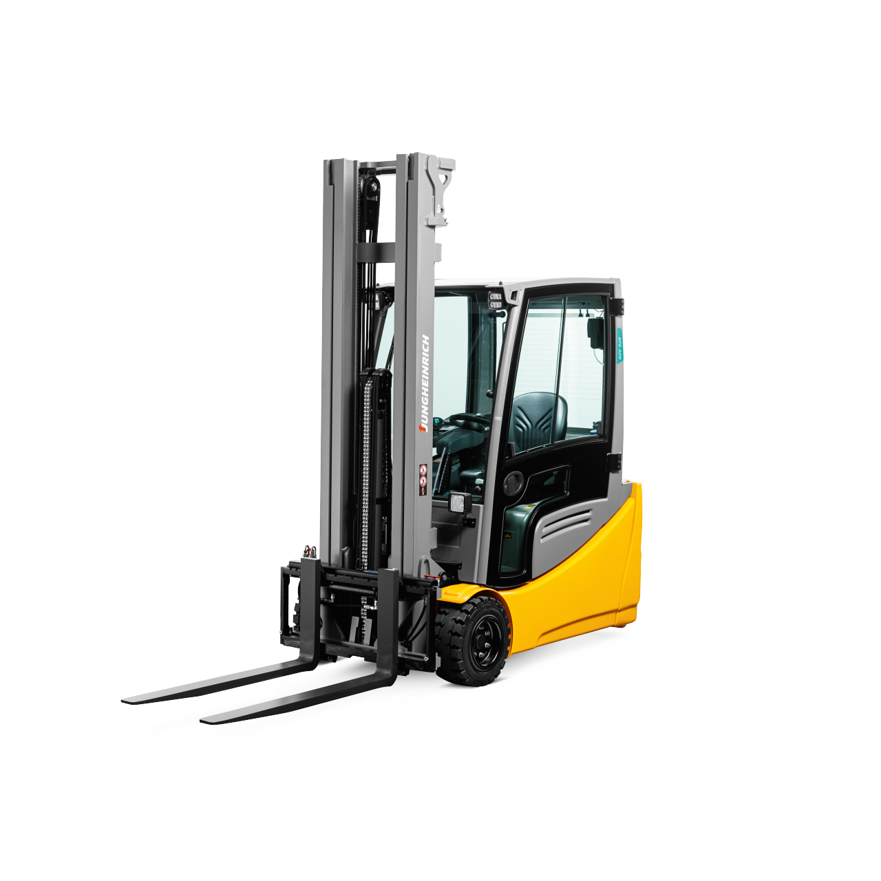 Электрический погрузчик Jungheinrich EFG 220 DZ, 4640 мм с сайдшифтом