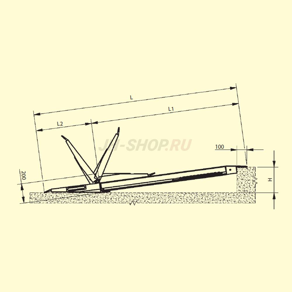 Перегрузочный мост Altec MC мобильный