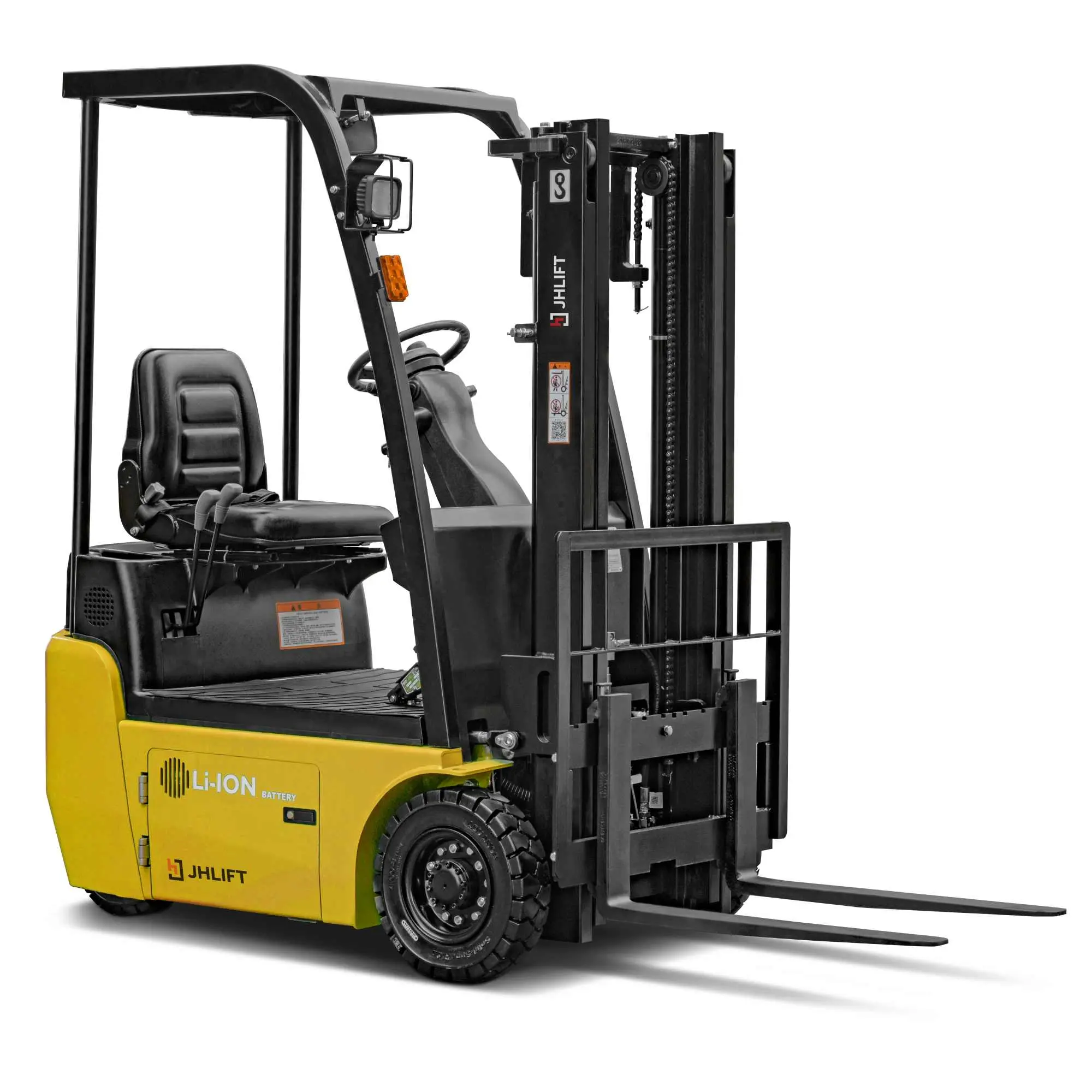 Электрический погрузчик JHLIFT CPDS 10X mini, 2000-4500 мм, трехопорный, АКБ Li-Ion / свинцово-кислотная