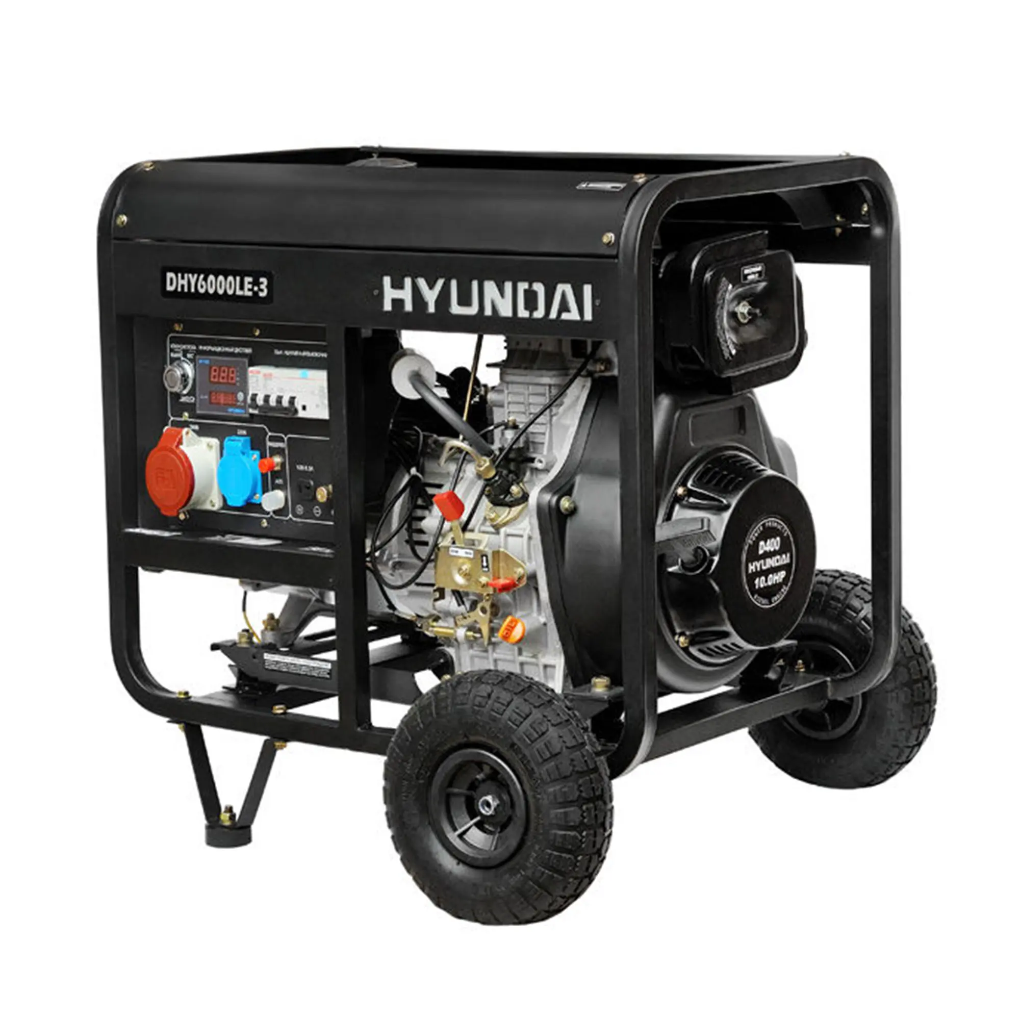 Дизельный генератор HYUNDAI DHY 6000LE-3