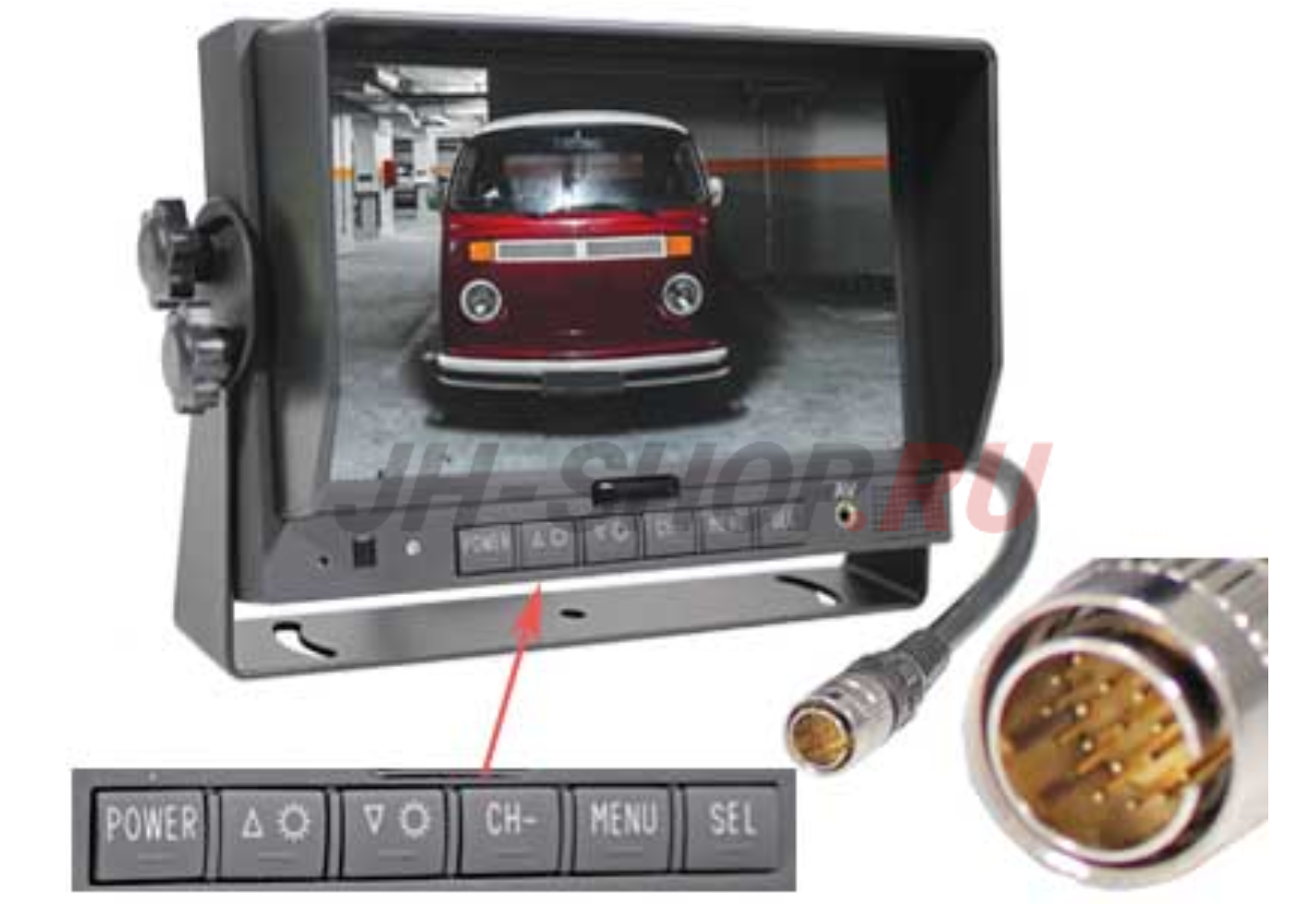 Парковочный комплекс с 2 камерами (проводной)