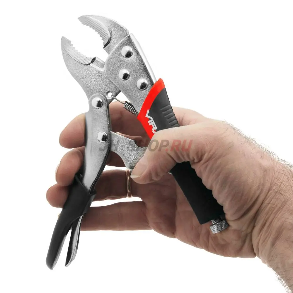 Зажим с фиксатором регулируемый 7"/9" VIRA