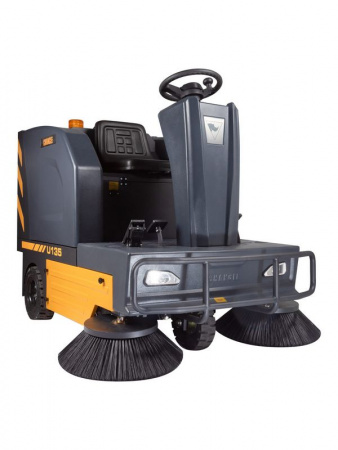 Аккумуляторная подметальная машина с местом оператора Chancee U135 с литиевым АКБ 80 а/ч