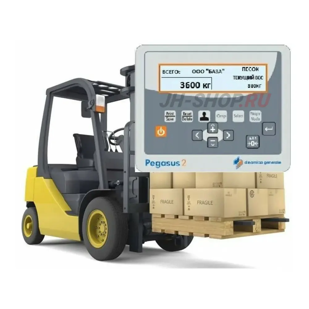 Бортовая система «PEGASUS-2» для взвешивания вилочного погрузчика