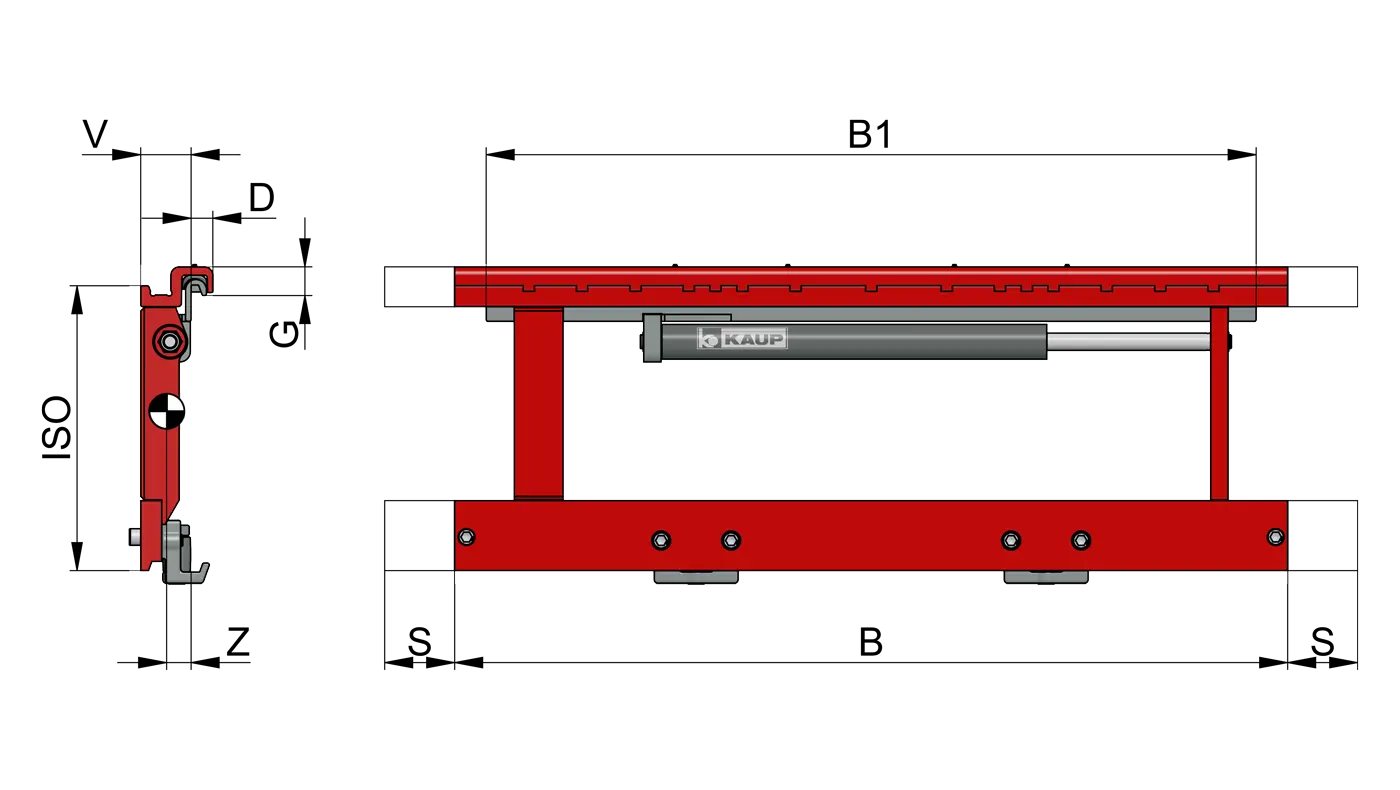 Сайдшифтер с увеличенным ходом KAUP 2T151-С
