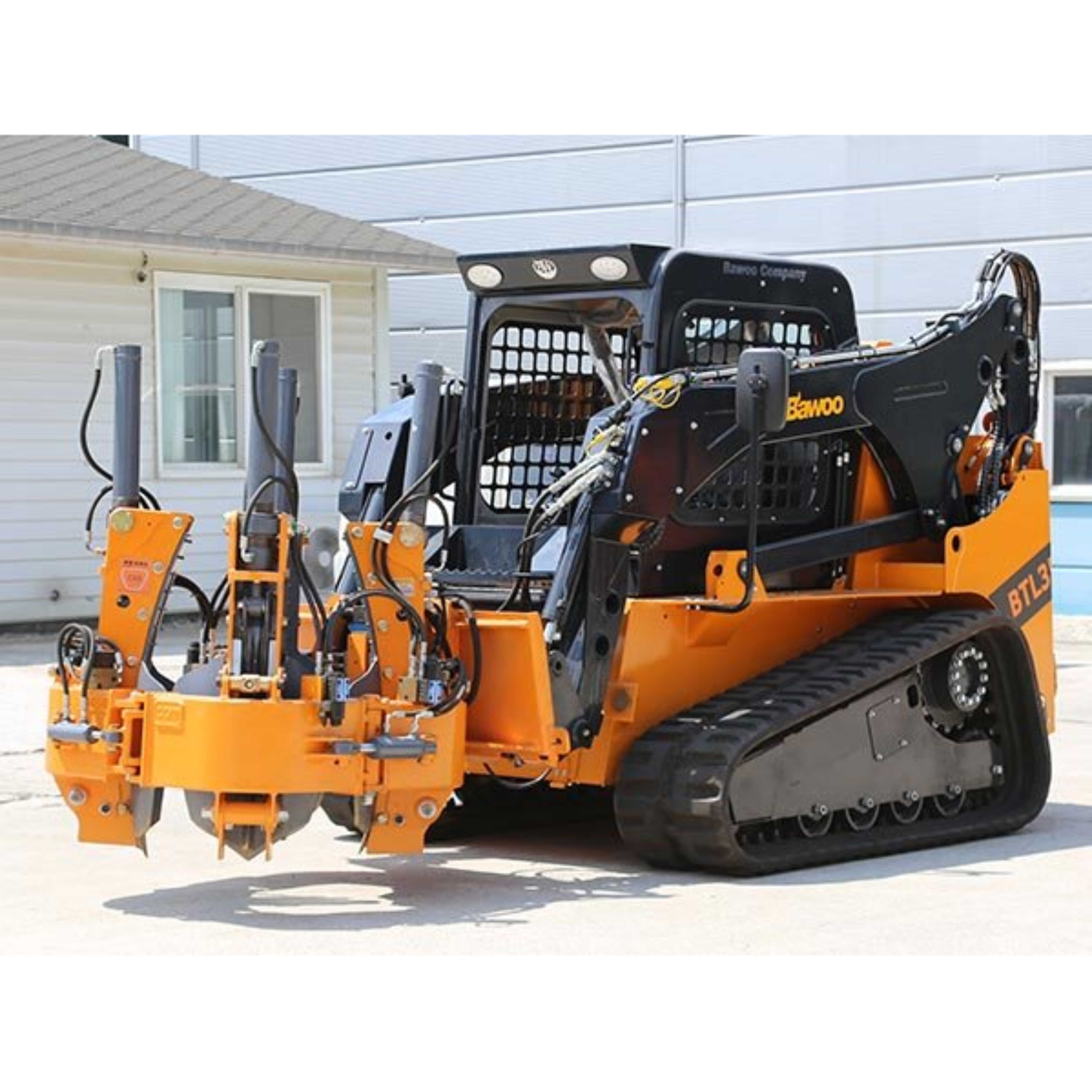 Мини-погрузчик с бортовым поворотом BAWOO BTL350