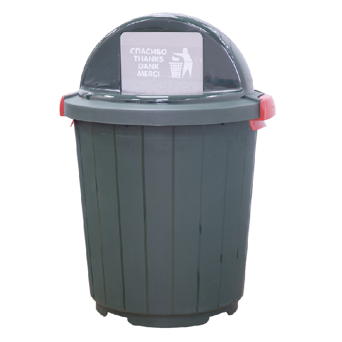 Мусорный бак МБ-105, крышка-клапан