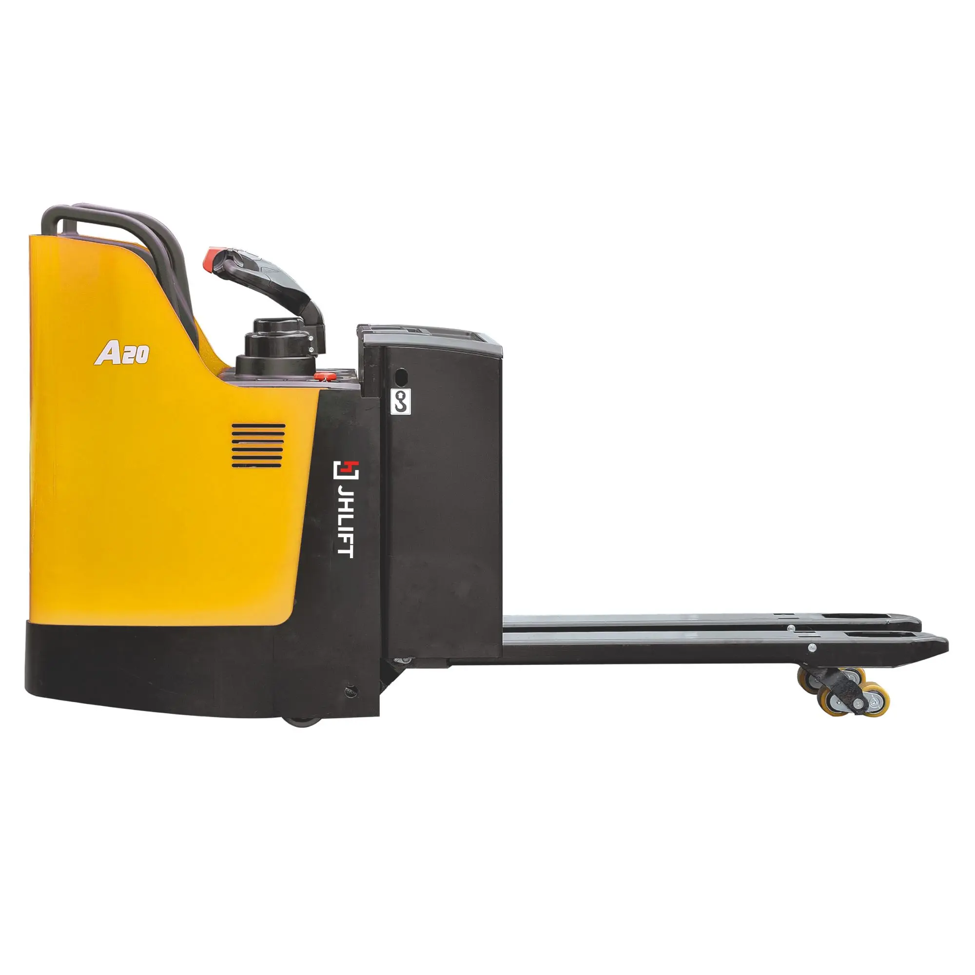 Тележка электрическая самоходная JHLIFT CBD 20-30 SU, 2000-3000 кг, 1150 x 540 мм, с фиксированной платформой оператора, АКБ Li-Ion / свинцово-кислотная