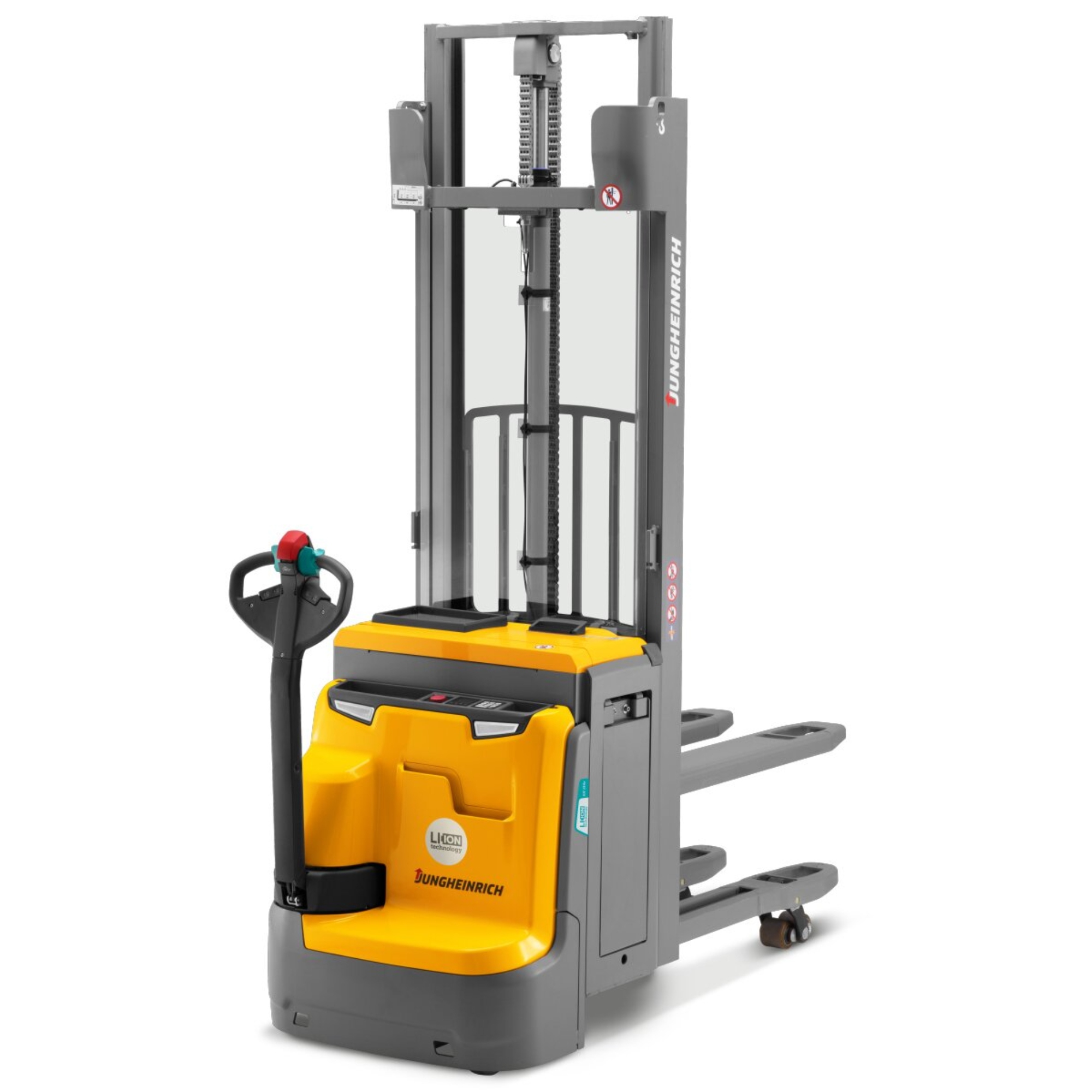 Штабелер электрический самоходный Jungheinrich EJC 220z ZZ, 3540 мм для двух паллет