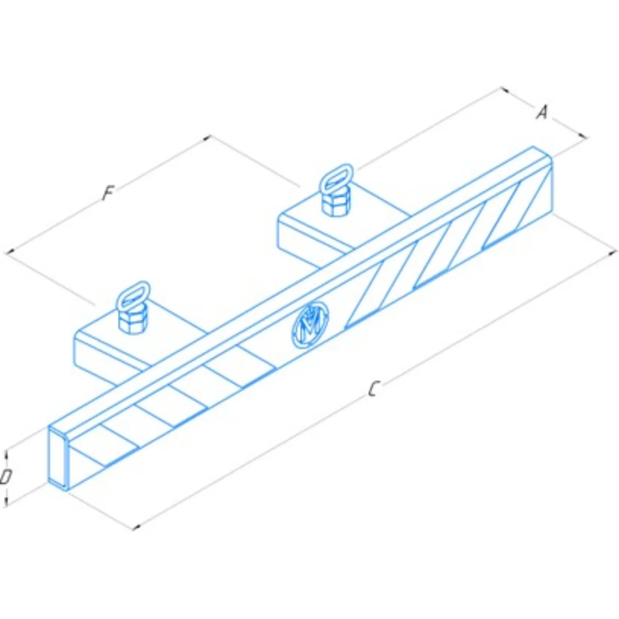 Бампер  безопасности на вилы FS