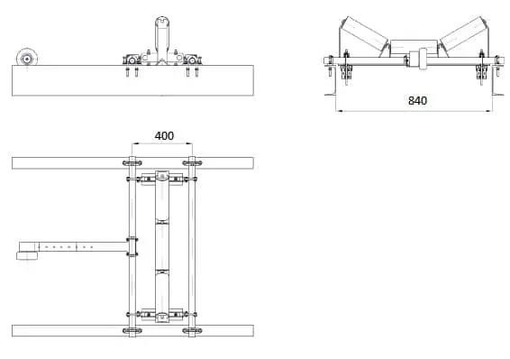 Конвейерные весы КВ-Т-1000