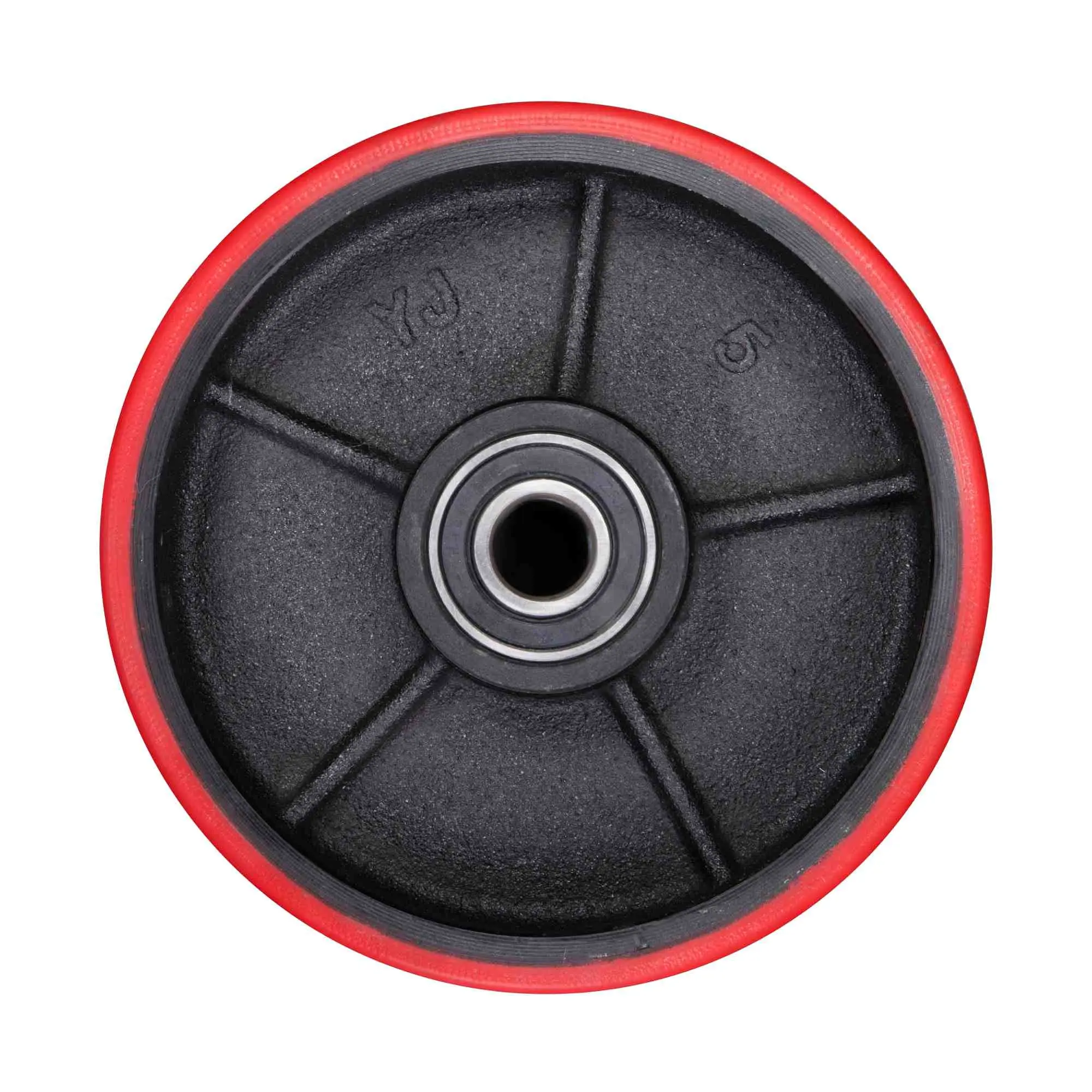 Низкопрофильная гидравлическая тележка (рохля) JHLIFT WH-20L-51-А, 2000 кг, 1150х540 мм, с полиуретановыми колесами