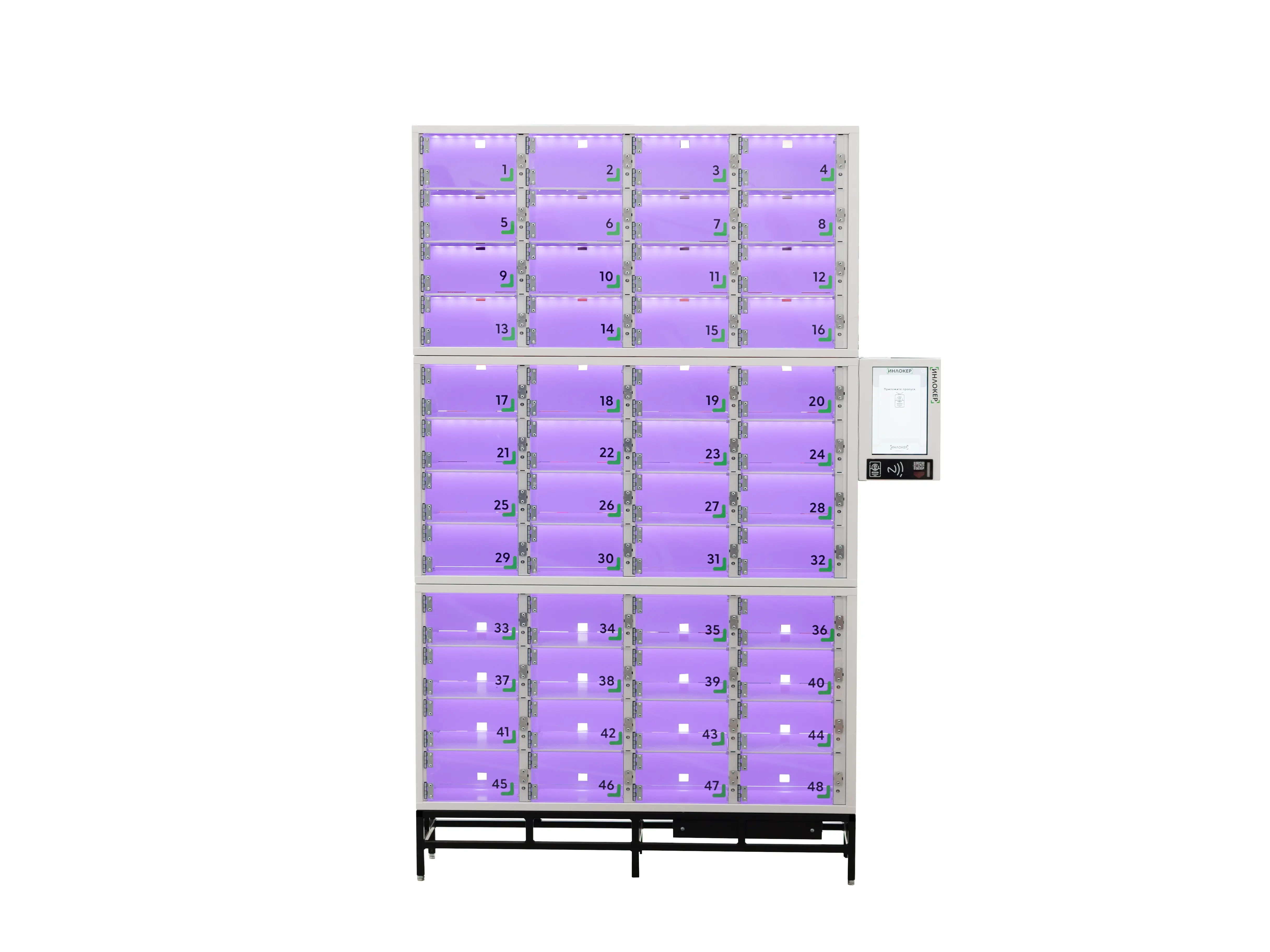 Шкаф Инлокер для автоматической выдачи ТСД 48 мини ячеек