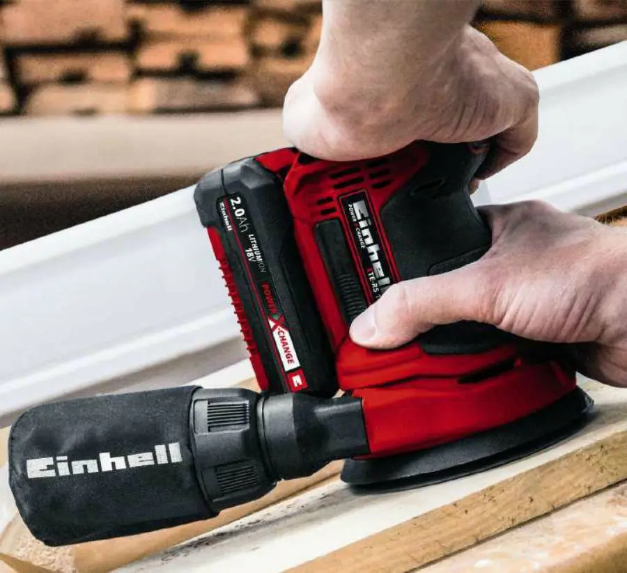 Аккумуляторная эксцентриковая шлифовальная машина Einhell TE-RS 18 Li - Solo