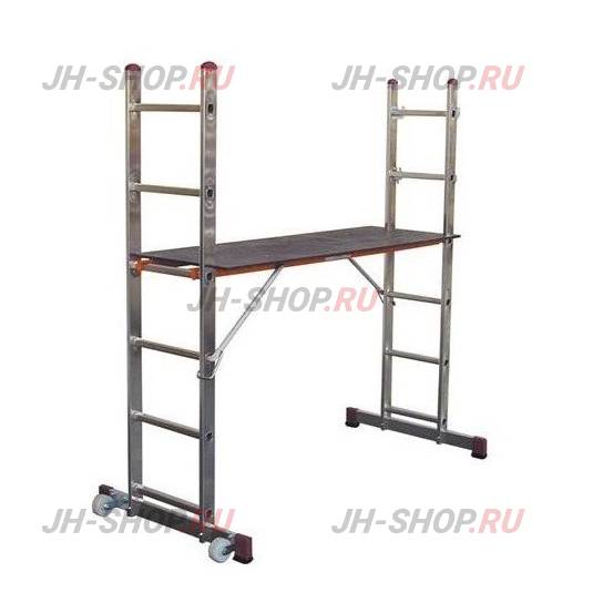 Krause CORDA Малые лестничные подмости, рабочая высота  2750 - 3750  мм, с роликами/без