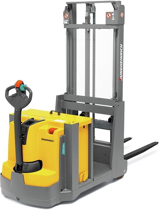 Штабелер электрический самоходный Jungheinrich EJG 106 ZZ, 2900 мм  с противовесом