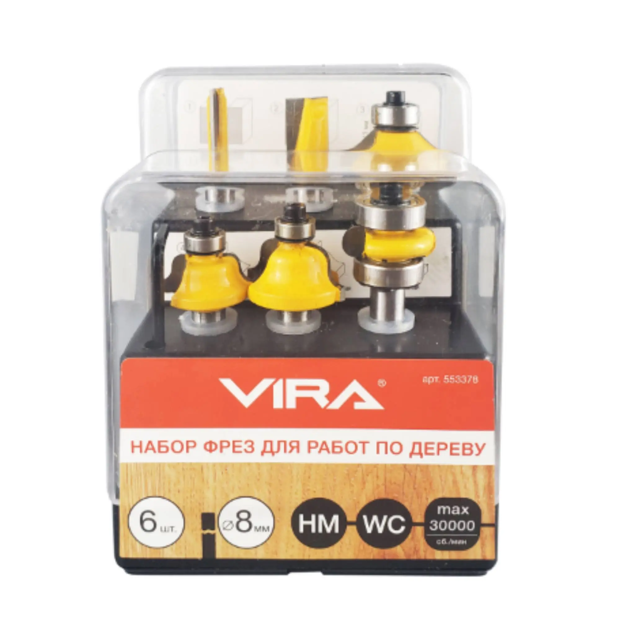 Набор фрез 6 шт. VIRA