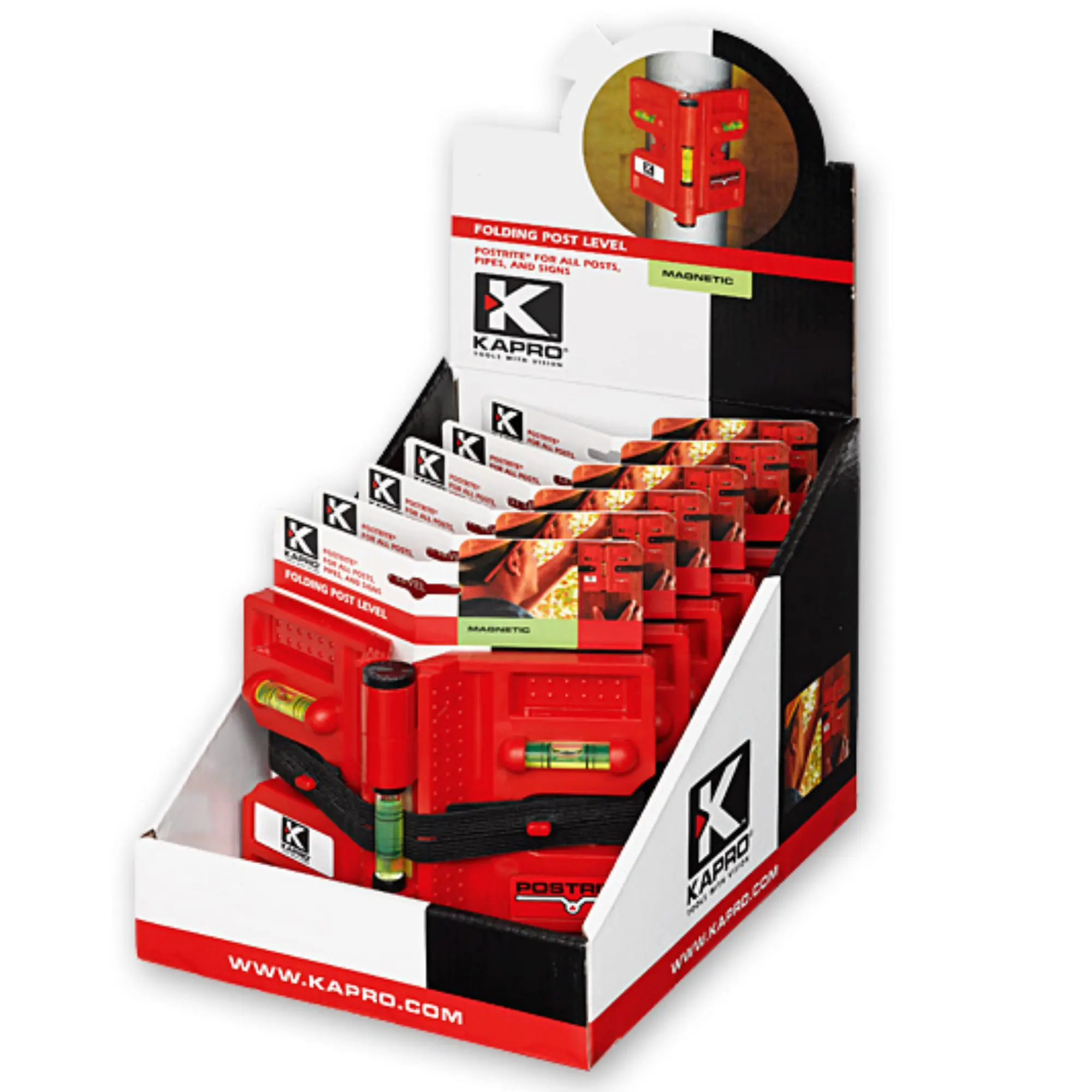 KAPRO уровень POSTRITE угловой магнитный