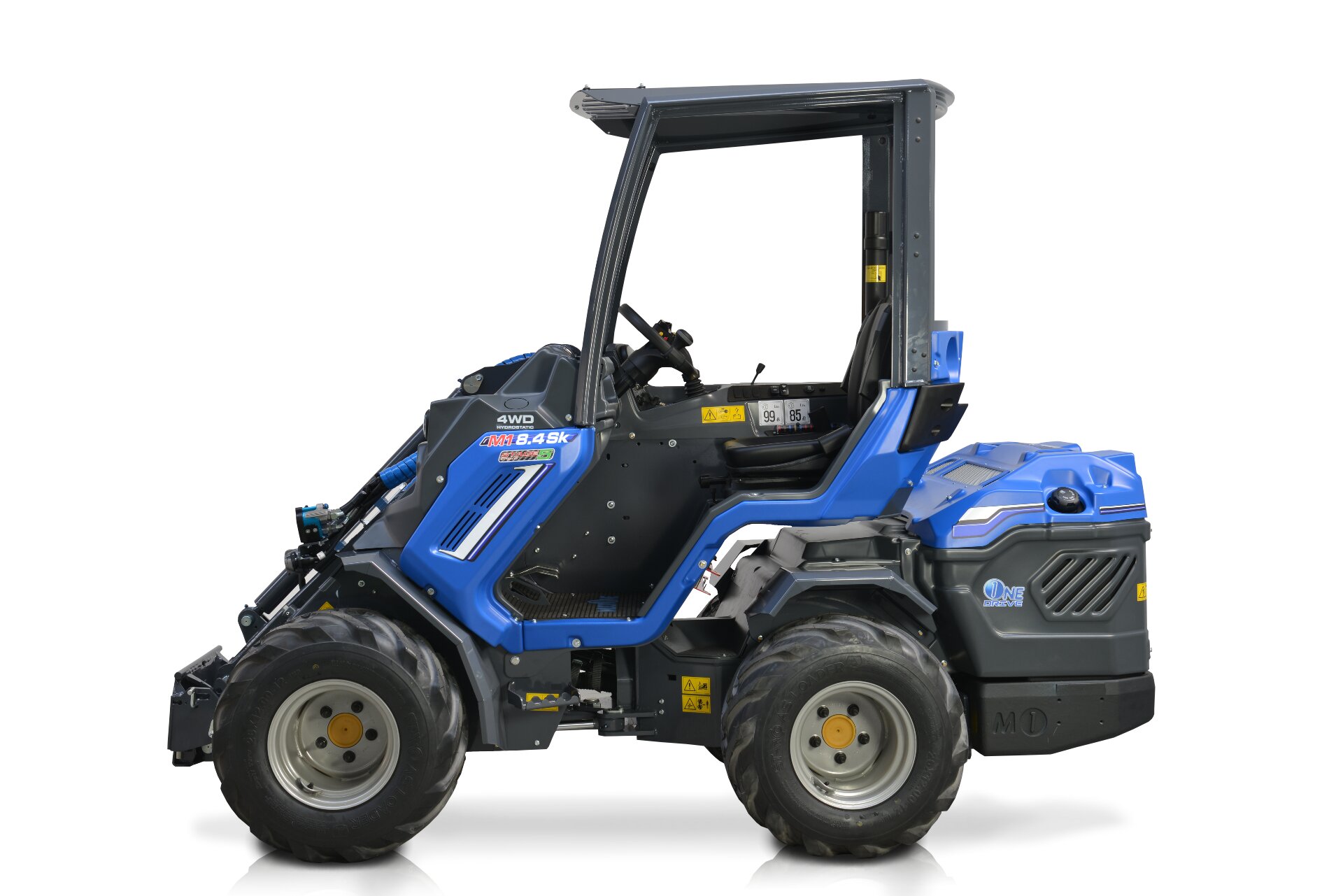 Многофункциональный шарнирно-сочлененный мини-погрузчик MULTIONE 8.4S K Stage IIIA