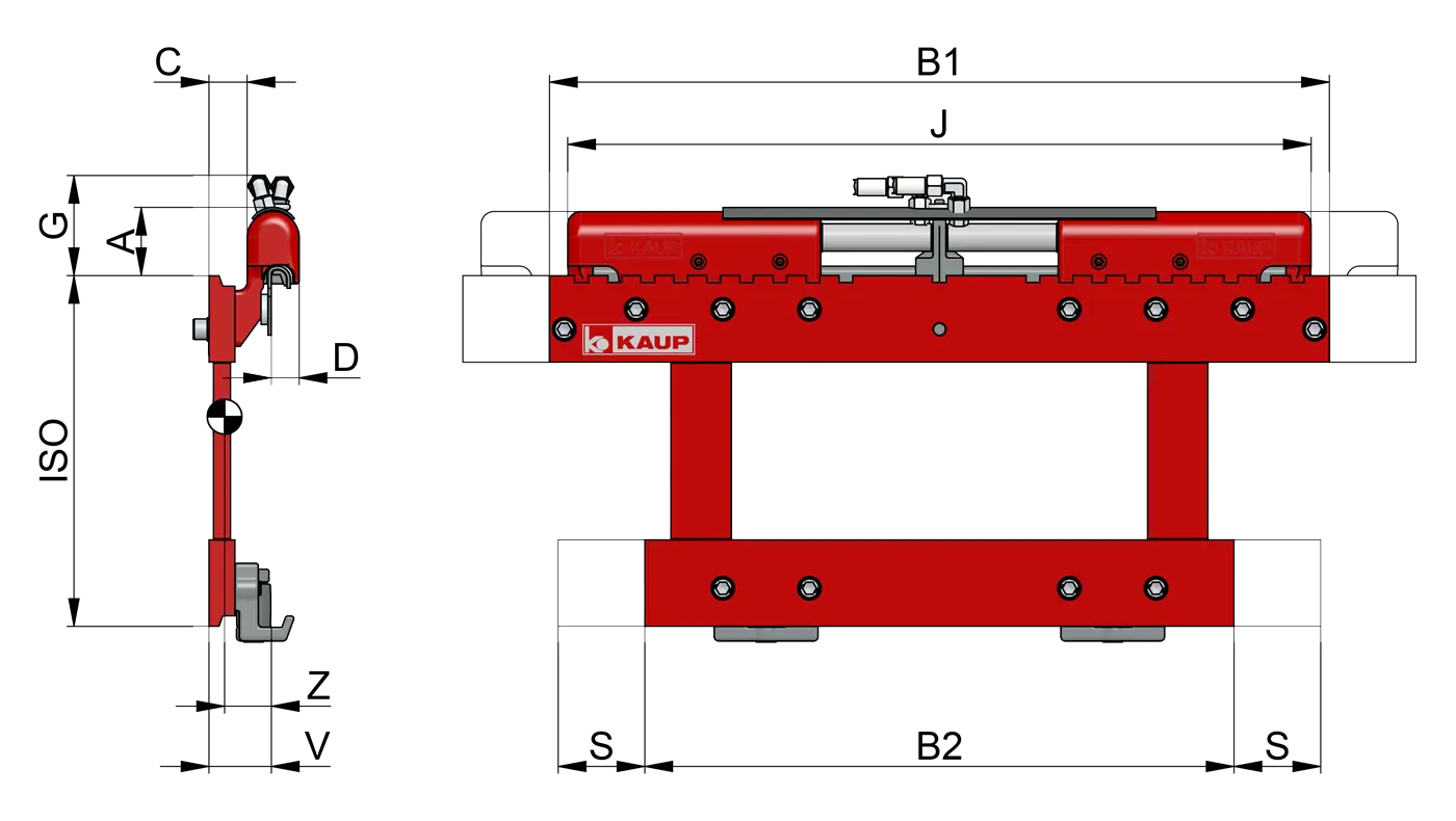 Сайдшифтер для рич-траков KAUP 2T151 P2
