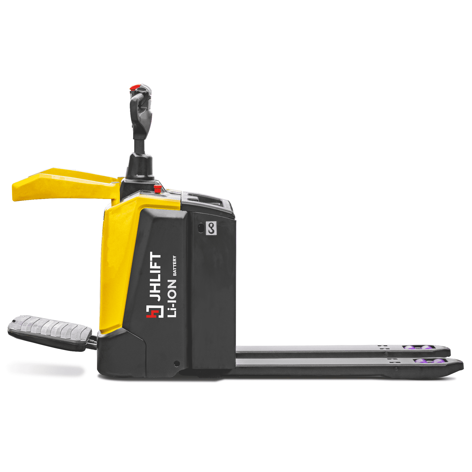 Тележка электрическая самоходная JHLIFT CBD 20X-S, 2000 кг, 1150 x 540 мм, с местом оператора, Li-Ion  батарея