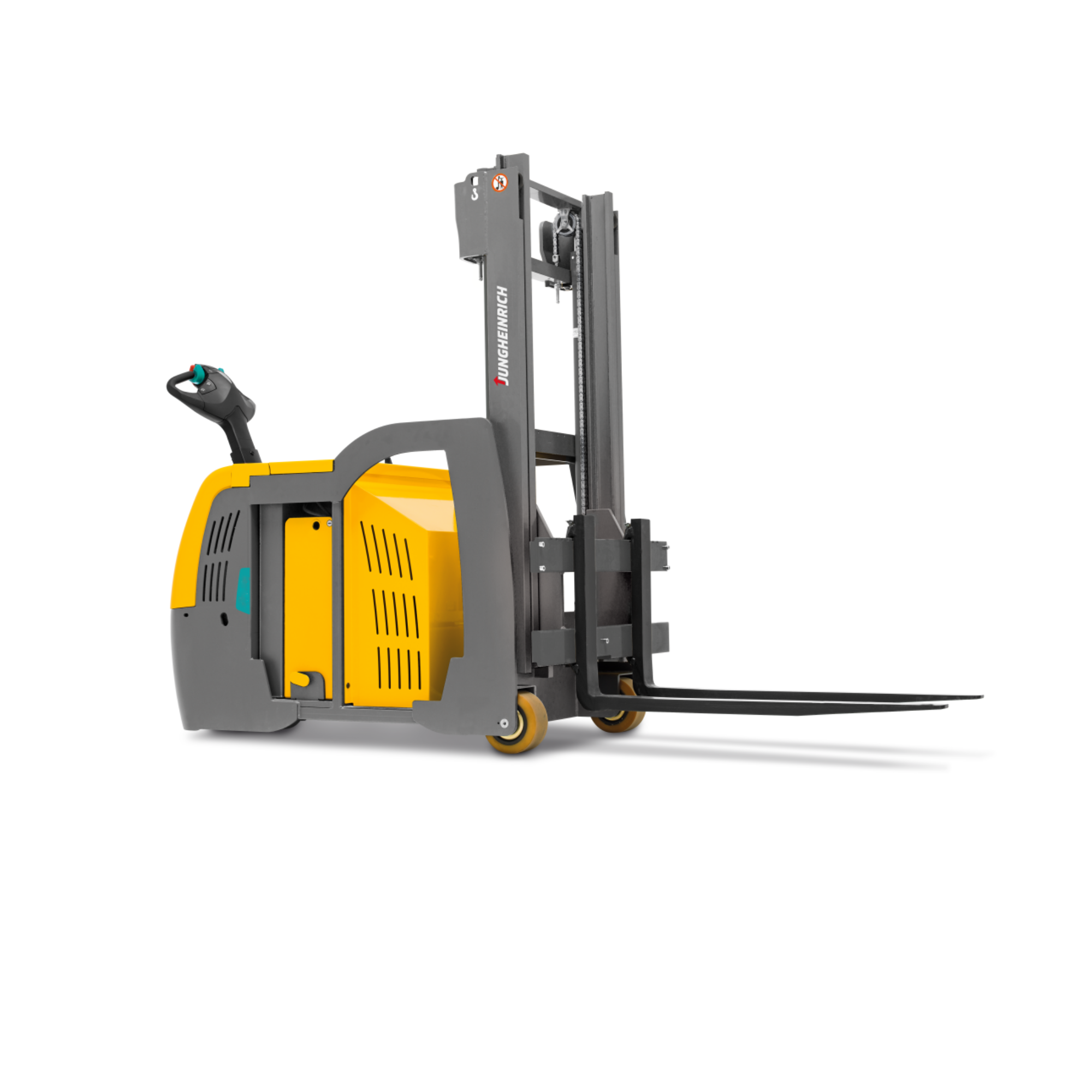 Штабелер электрический самоходный Jungheinrich EJG 216 ZT, 4200 мм с противовесом