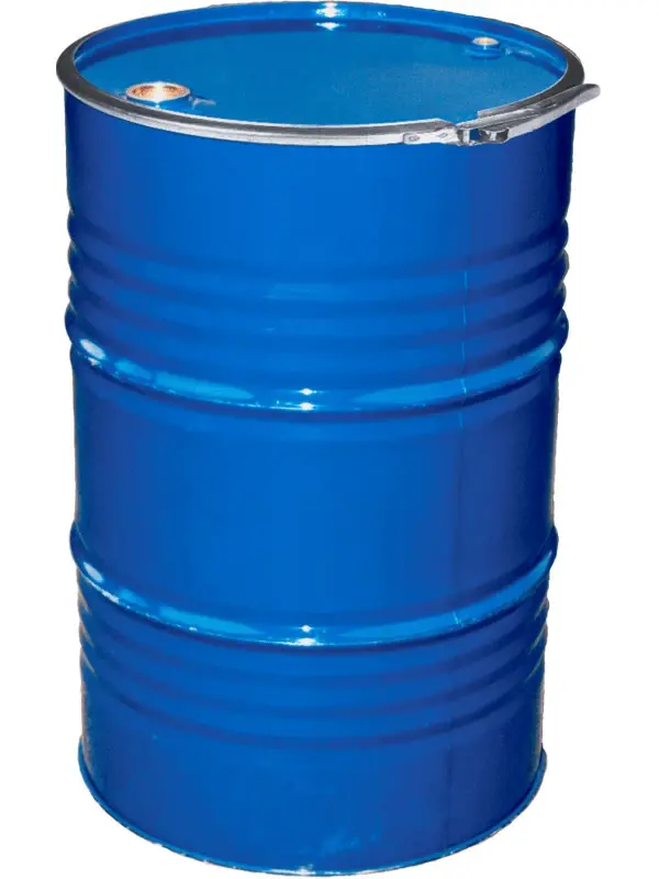 Бочка стальная 210л с крышкой на обруче в упаковке комплект (CТ)