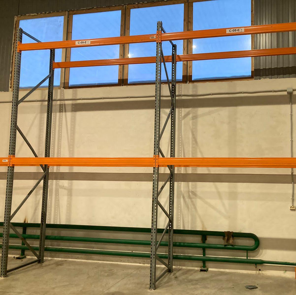 Паллетный стеллаж 2000x1825x1050 на 6 паллетомест