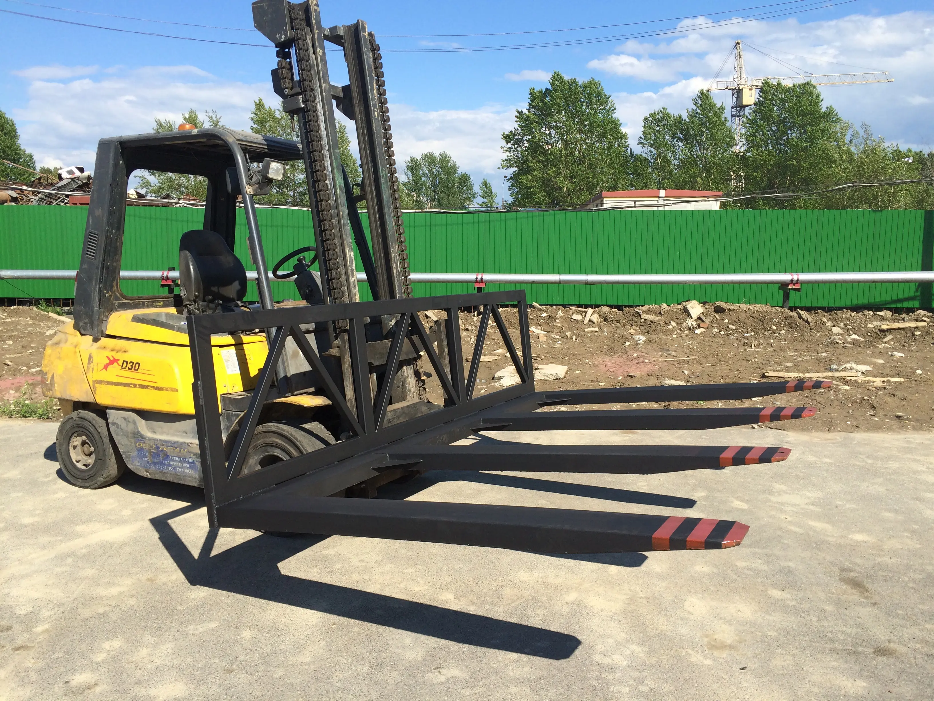 Расширитель вил с креплением на вилы MTL