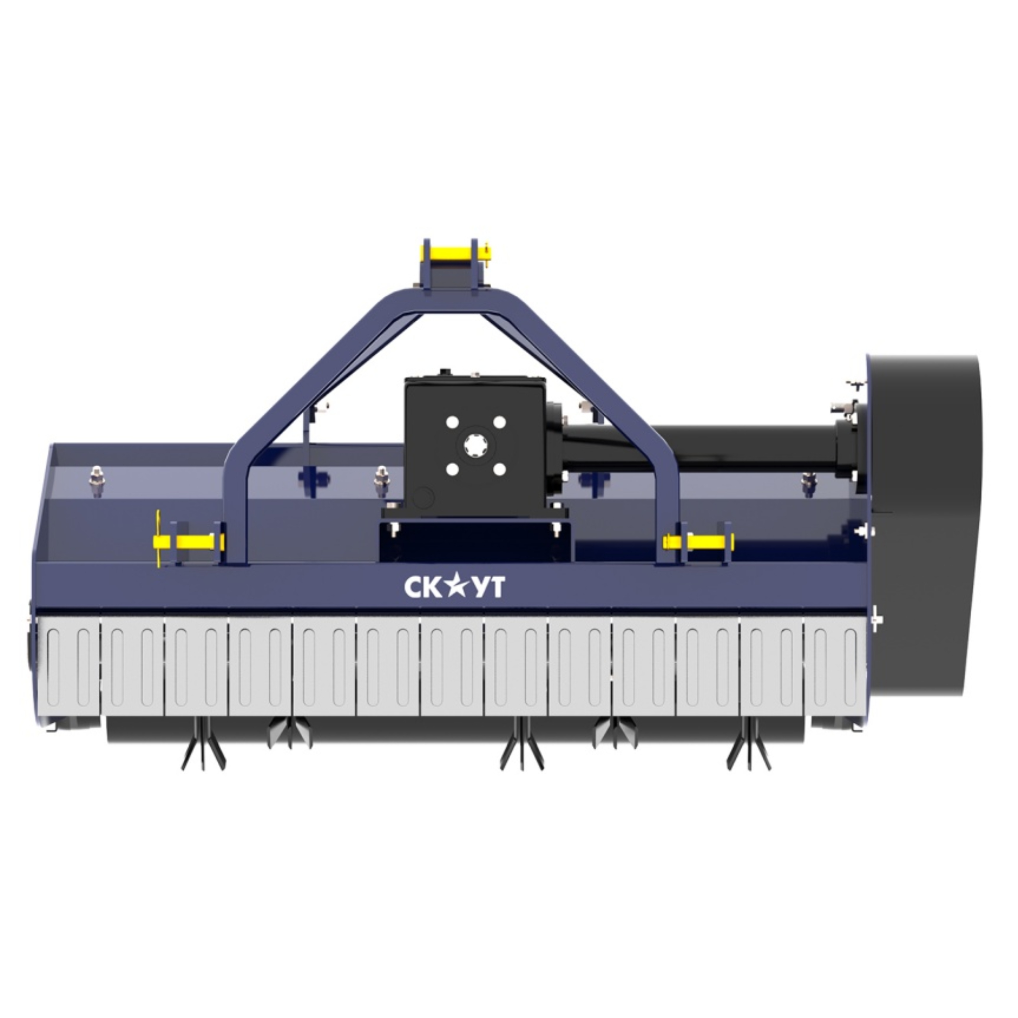 Мульчер (измельчитель) навесной СКАУТ SCQ-125 с катком