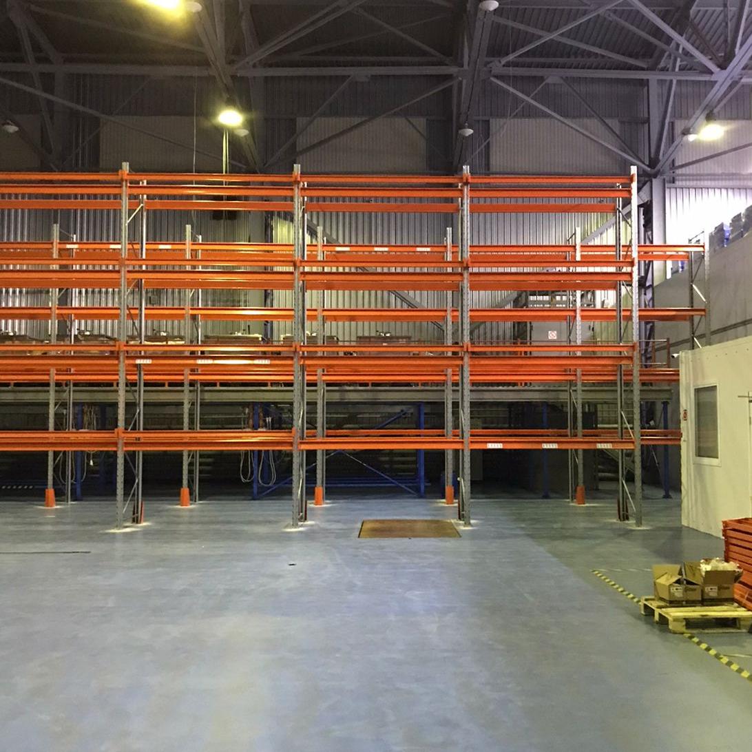 Паллетный стеллаж 4000x1825x1050 на 10 паллетомест