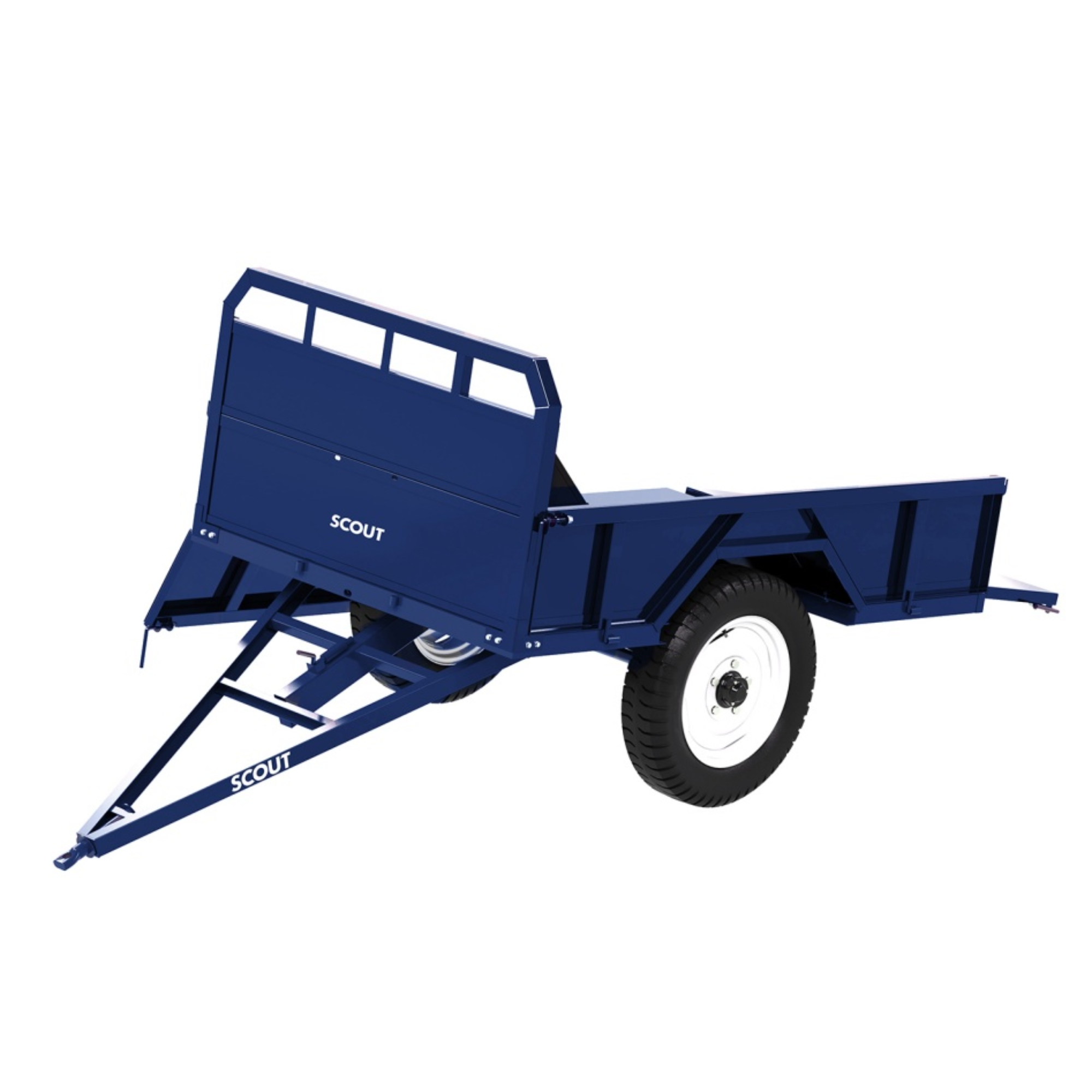 Прицеп (полуприцеп) тракторный самосвальный СКАУТ 1ПТС-1,0T