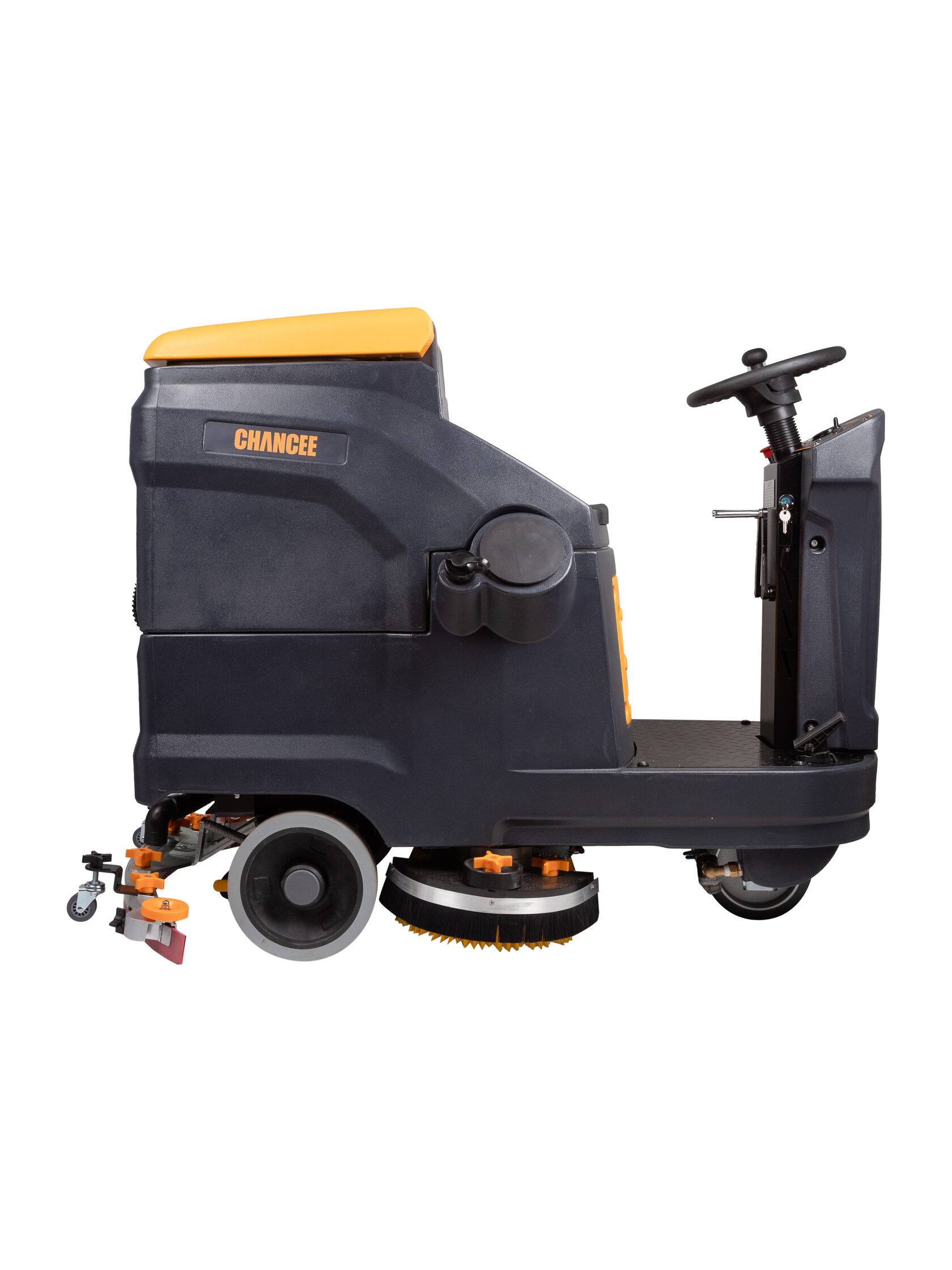 Поломоечная машина с местом оператора Chancee K70 Single brush с литиевым АКБ (105 а/ч)