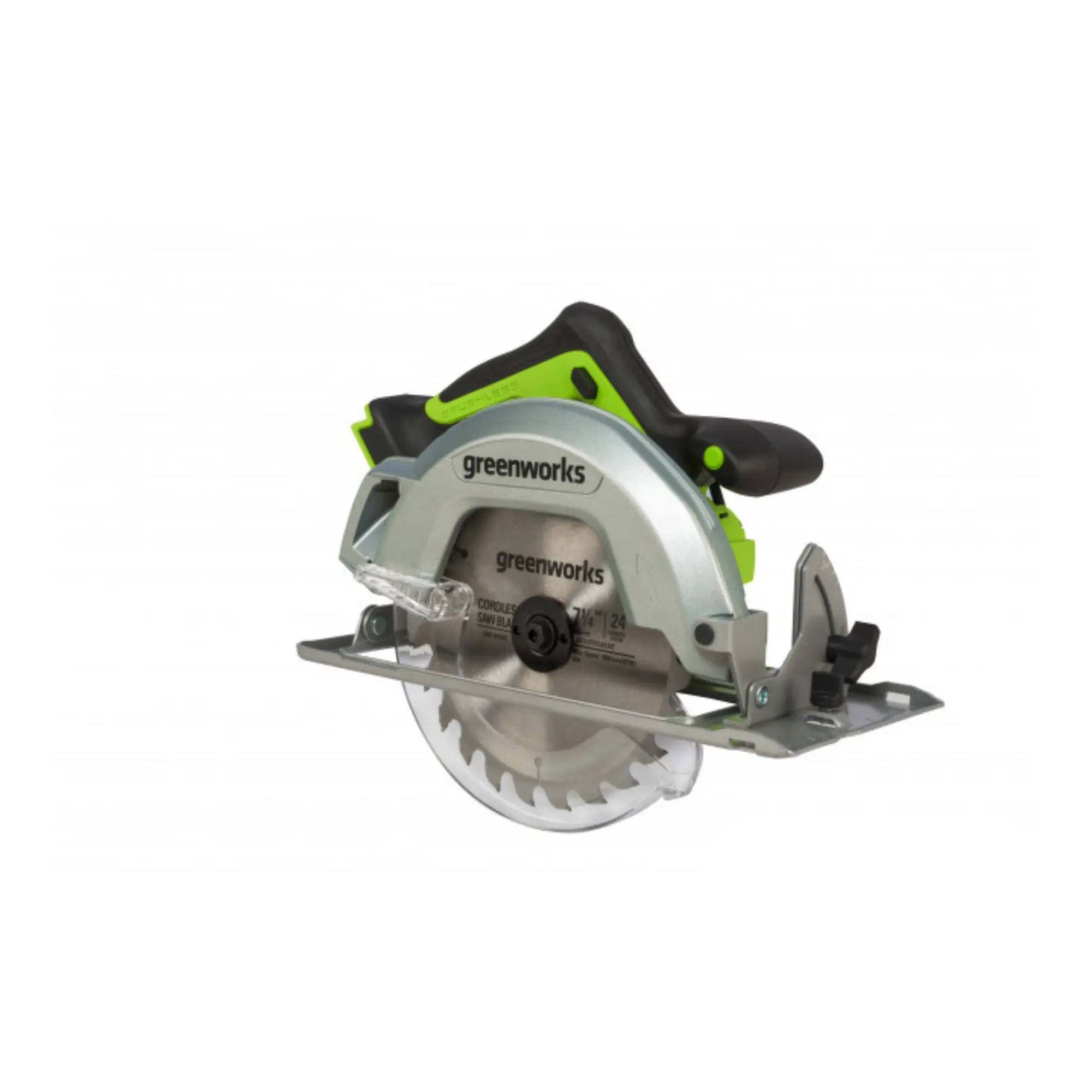 Циркулярная пила аккумуляторная Greenworks GD24KS, 24V, без АКБ и ЗУ