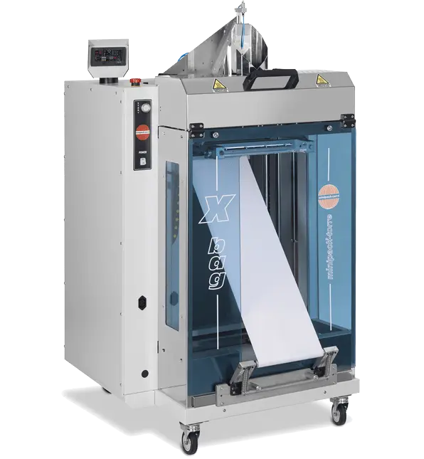 Вертикальный упаковщик X-BAG EVO с ленточным конвейером