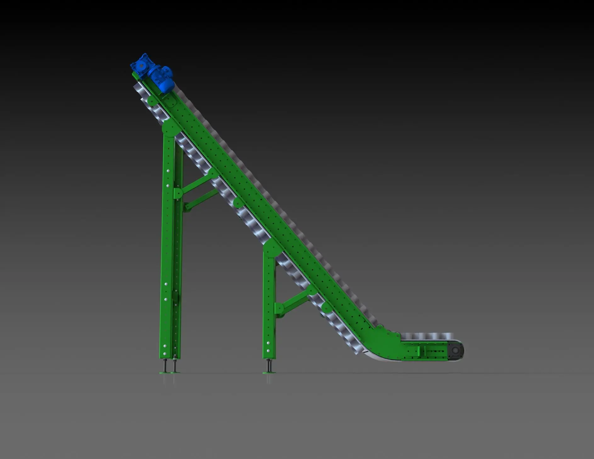 L-образный ленточный конвейер