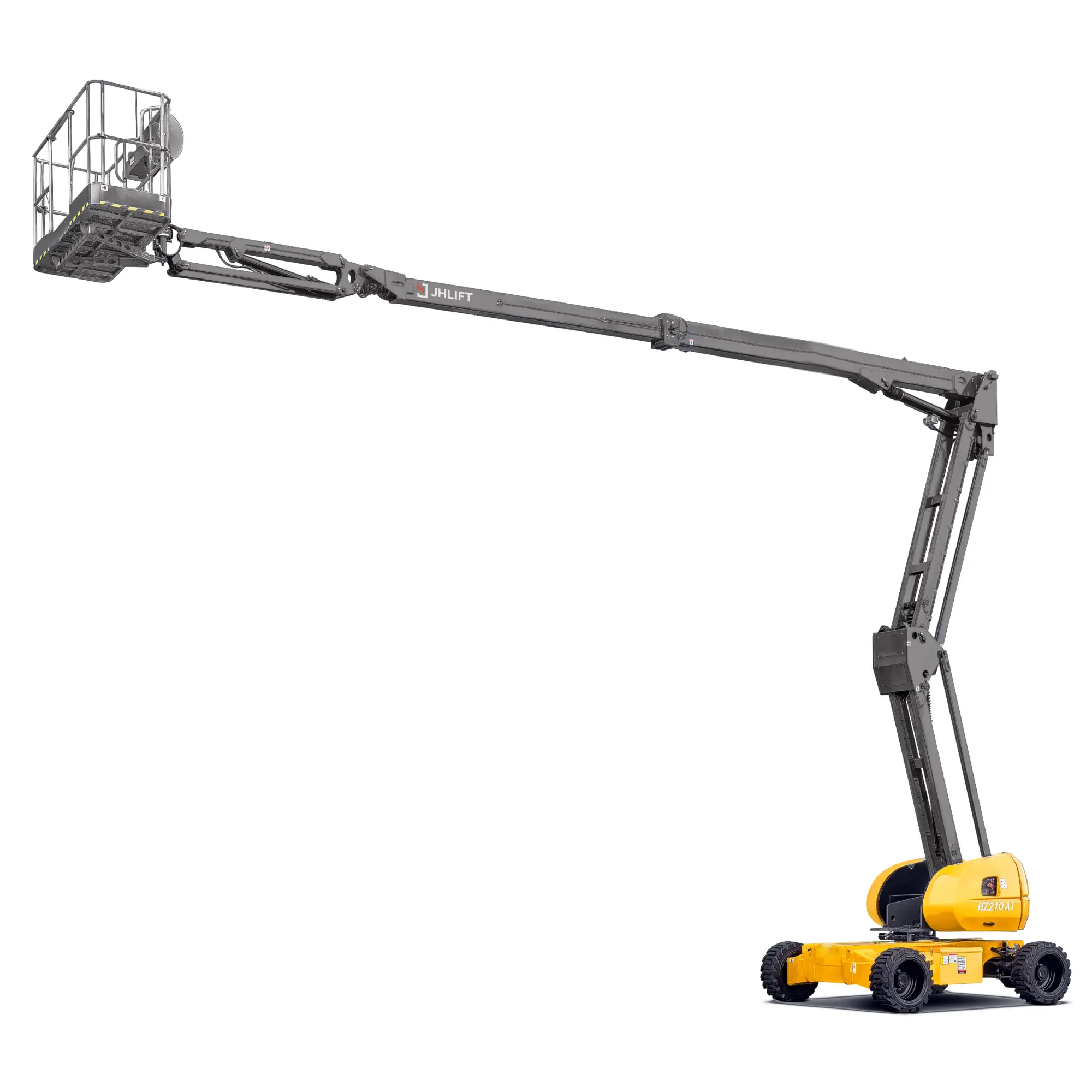 Электрический коленчатый подъемник JHLIFT HZ210A-I, р/в 20800 мм, г/п 255 кг