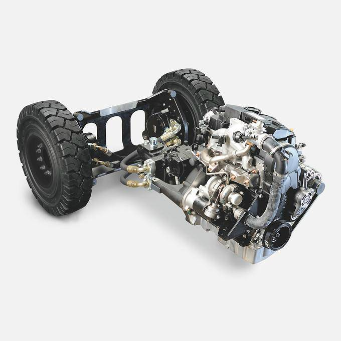 Дизельный погрузчик с гидростатическим приводом Jungheinrich DFG 316s