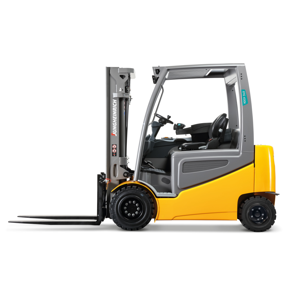 Электрический погрузчик Jungheinrich EFG 430K DZ, 5000 мм с системой Aquamatic